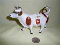 Swiss souvenir cow creamer