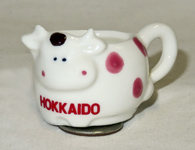 tiny Hokkaido souvenir cow pitcher