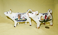 2 colorful cowcreamers from Holland Michigan