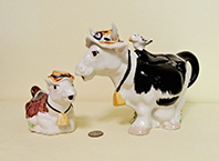 Price and Kensington cow creamer and teapot