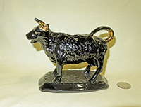 Jackfield Scottish Highland cow creamer