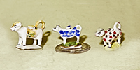 3 V&R Staffordahire style cow creamers
