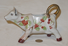KPM cow painted by Anna Smith