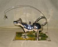 Dalina: silver cow creamer