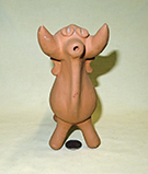 clay Cuenca bull, front