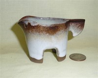 Small Peter Potts cow (maybe) pitcher