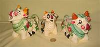 Occupied Japan cow creamers