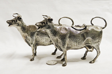 PT&Co silverplate cow