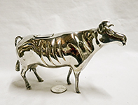 Freeman 1898 silver cow creamer