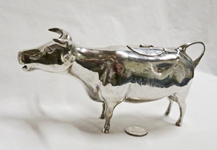 Large Neresheimer silver cow creamer