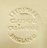Leedsware classic creamware mark