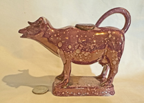pink lustre cow