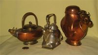 3 indian teapots