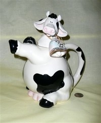 Character Collectibles cow teapot