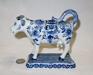Blue Oud Delft cow creanmer