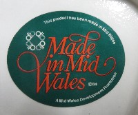 Made in Mid-Wales sticker