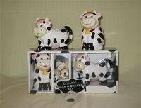Houston Harvest cow creamer and sugar gift package