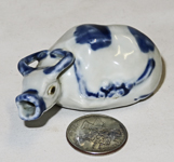  Chinese small blue & white suiteki